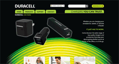 Desktop Screenshot of duracellchargers.com